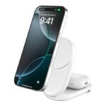 Belkin BOOST↑CHARGE™ Support de Chargement Sans Fil Magnétique Qi2 15W – Blanc  Model: WIB007VFWH