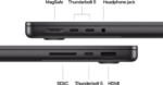 14-inch MacBook Pro – Apple M5 (10-Core CPU / 10-Core GPU, 16GB RAM, 512GB SSD) – Space Black Model: MDE04FN/A - Image 5