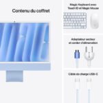 24-inch iMac – Retina 4.5K Display – Apple M4 (10-Core CPU / 10-Core GPU, 16GB RAM, 512GB SSD) – Blue Model: MWV33FN/A - Image 4