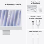 24-inch iMac – Retina 4.5K Display – Apple M4 (10-Core CPU / 10-Core GPU, 16GB RAM, 512GB SSD) – Silver Model: MWUV3FN/A - Image 4