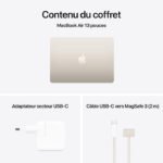 13-inch MacBook Air – Apple M4 (10-Core CPU / 8-Core GPU, 16GB RAM, 256GB SSD) – Starlight Model: MW0Y3FN/A - Image 5