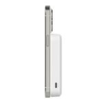 Power Bank magnétique sans fil Belkin BoostCharge 8000mAh Qi2 15 W avec support, compatible iPhone - Image 2
