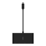 Belkin USB-C 4-in-1 Core Hub (HDMI 4K, VGA, USB-A 3.0, Ethernet) Model: AVC005BTBK - Image 2