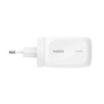 Belkin BOOST↑CHARGE™ Pro Chargeur Secteur GaN 3 Ports (100W) + Kit de Voyage – Blanc Model: WCH016HQWH - Image 3