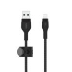 Belkin BOOST↑CHARGE™ USB-A to Lightning Cable (1m, Black, 2-Pack)  Model: CAA001BT1MBK2PK