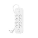 Belkin Surge Protector 8 Prises avec 2 Ports USB-C (900J) – Blanc  SKU: SRB004VF2M