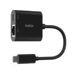 Belkin USB-C to Ethernet + Charging Adapter 100W Model: INC019BTBK - Image 3