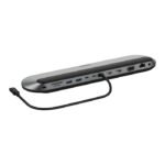 Belkin CONNECT USB-C 11-in-1 Pro Dock – Kensington Lock, SD 4.0, Dual HDMI 4K  Model: INC014BTSGY