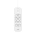 Belkin Surge Protector 8 Prises avec 2 Ports USB-C (900J) – Blanc  SKU: SRB004VF2M - Image 3