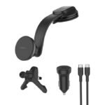 Support de charge magnétique sans fil Belkin BoostCharge pour tableau de bord de voiture 15 W - Image 3