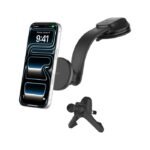 Support de charge magnétique sans fil Belkin BoostCharge pour tableau de bord de voiture 15 W