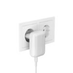 Belkin BOOST↑CHARGE™ Chargeur Secteur Double Port USB-C + USB-A (42W, PPS) – Blanc  SKU: WCB009VFWH - Image 4