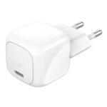 Belkin BOOST↑CHARGE™ Chargeur Secteur USB-C Compact (30W) + Câble USB-C vers USB-C – Blanc SKU: WCA012KQ1MWH-B6 - Image 2