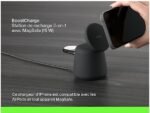 Belkin BoostCharge Pro 2-in-1 Magnetic Wireless Charging Stand (MagSafe 15W) Model: WIZ020VFWH - Image 3