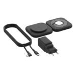 Belkin BoostCharge Pro 2-in-1 Portable Magnetic Charging Station Qi2 15W (Black)  Model: WIZ026VFBK - Image 2