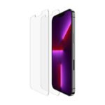 Protecteur d'écran Belkin pour iPhone 13 Pro Max // 14 PLUS en verre trempé, traité antimicrobien (Pack de 2)