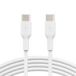 Câble Belkin BoostCharge USB-C vers USB-C 1 m, blanc, pack de 2