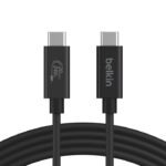 Belkin USB-C 4.0 Cable (240W, 2m, Black) Model: INZ004BT2MBK
