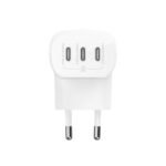 Belkin BOOST↑CHARGE™ Chargeur Secteur 3 Ports USB-C avec PPS (67W) – Blanc Model: WCC002VFWH - Image 4