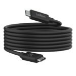 Belkin USB-C 4.0 Cable (240W, 2m, Black) Model: INZ004BT2MBK - Image 4