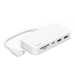 Adaptateur Belkin Connect USB-C 6- en-1 avec suppot