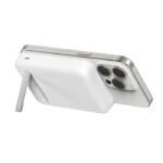 Belkin BoostCharge Magnetic Wireless Power Bank 10,000mAh – Qi2 15W with Stand (White) - Image 3