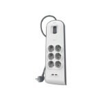 Belkin Surge Protection Power Strip 6 Sockets with USB-A Charging (2m Cable) Model: BSV604VF2M-V2 - Image 2