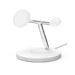 Belkin BoostCharge Pro 3-in-1 Wireless Charger with MagSafe (15W) – White Model: WIZ017VFWH - Image 3
