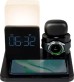 Thomson Universal Wireless Charging Station with Alarm Clock — Model: CL8001 - Image 3