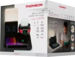 Thomson Universal Wireless Charging Station with Alarm Clock — Model: CL8001 - Image 12
