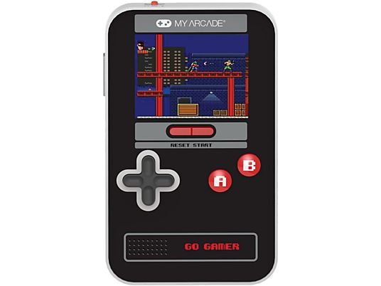 IMG_9960 My Arcade Go Gamer Classic Handheld Gaming System (Black/Red) — Model: DGUN-3909 - Image 1