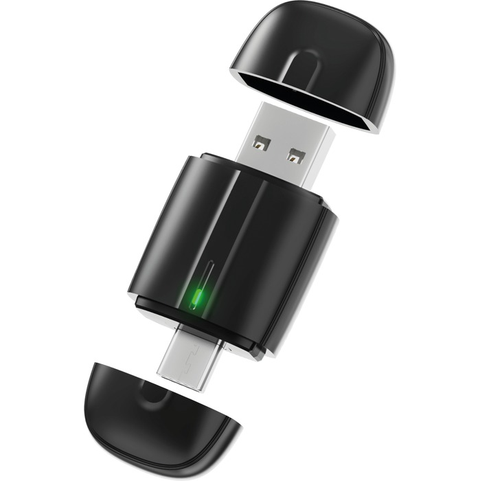image-2 Muvit Wireless CarPlay & Android Auto Adapter (USB-C + USB-A) — Model: MUTBT0002 - Image 1