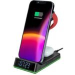 Thomson 4-in-1 Charging Station and Alarm Clock for Apple Devices — Model: CL750IA