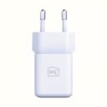 3mk Hyper GaN 20W Ultra-Compact Fast Charger (1x USB-C, 1x USB-A) White — Model: 5903108640084 - Image 3