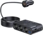 3mk PD 120W Car Power Splitter for 7 Devices Black — Model: 5903108605533 - Image 3