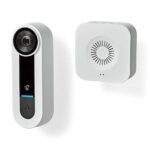 Nedis SmartLife 1536x1536 Wi-Fi Video Doorbell - White — Model: WIFICDP40CWT