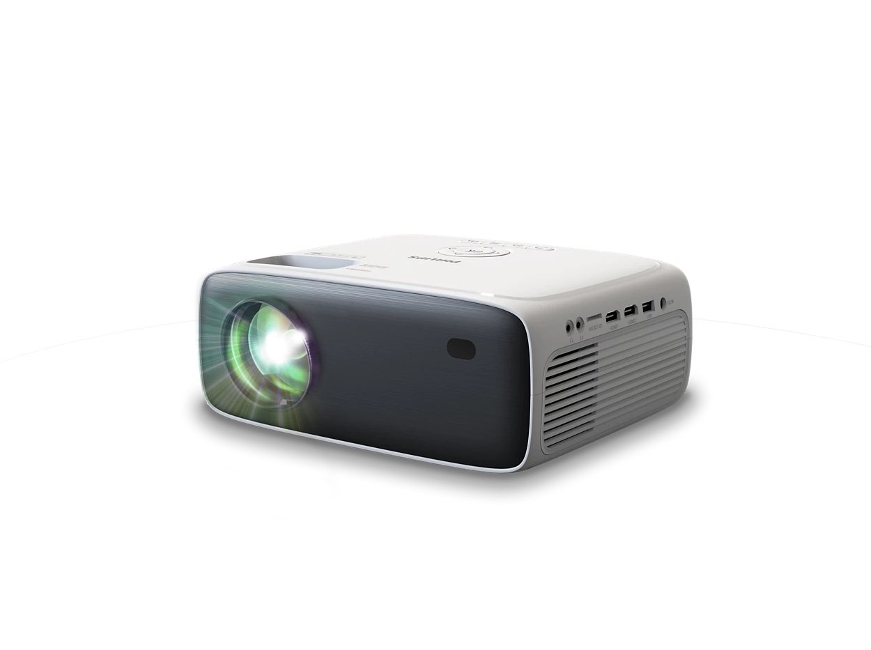 img_0135 Philips NeoPix 200 Video Projector (White) - Model : NPX200/INT - Image 1