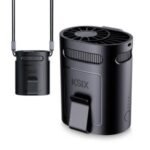 Ksix AirGo Belt Multi-Position Portable Fan - Black - Model : BVENTGO04 - Image 4