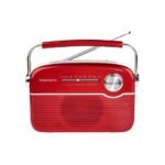 Thomson Bluetooth Radio With Solar Charging - Red - Model : RTS450BTR