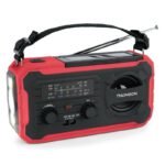 Thomson Emergency Hand Crank Radio - Red - Model : RT280R