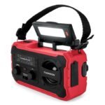 Thomson Emergency Hand Crank Radio - Red - Model : RT280R - Image 2
