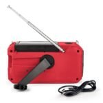 Thomson Emergency Hand Crank Radio - Red - Model : RT280R - Image 4