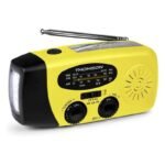 Thomson Emergency Hand Crank Radio - Yellow - Model : RT260Y - Image 5