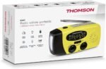 Thomson Emergency Hand Crank Radio - Yellow - Model : RT260Y - Image 8