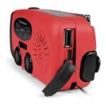 Thomson Emergency Hand Crank Radio - Red - Model : RT260R - Image 2