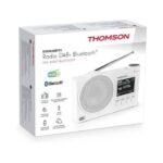 Thomson DAB+ Bluetooth Radio - White - Model : RT400DABBTWH - Image 3