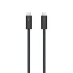 Thunderbolt 4 USB-C Pro Cable (3m) - Black - Model : MW5H3ZM/A