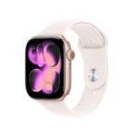 Apple Watch Series 11 42mm - R Gold Alum + L. Blush Sport B. S/M - Model : MEU04ZR/A - Image 2