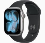 Apple Watch Series 11 42mm - S. Grey Alum + Black Sport B. S/M - Model : MEQW4ZR/A - Image 2
