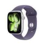 Apple Watch Series 11 46mm - Sil. Alum + Purple Fog Sport B. M/L - Model : MEVA4ZR/A - Image 2